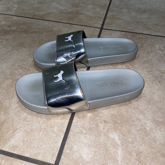 PINK Slippers - Women’s Size 10 - Picture 2 of 3